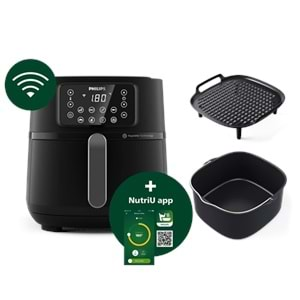 Philips HD9285/96, 5000 Serisi Connected Airfryer XXL